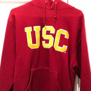 USC Sweatshirt (Size S, Red & Gold)